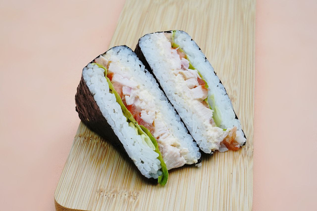 Фото Онигири курица