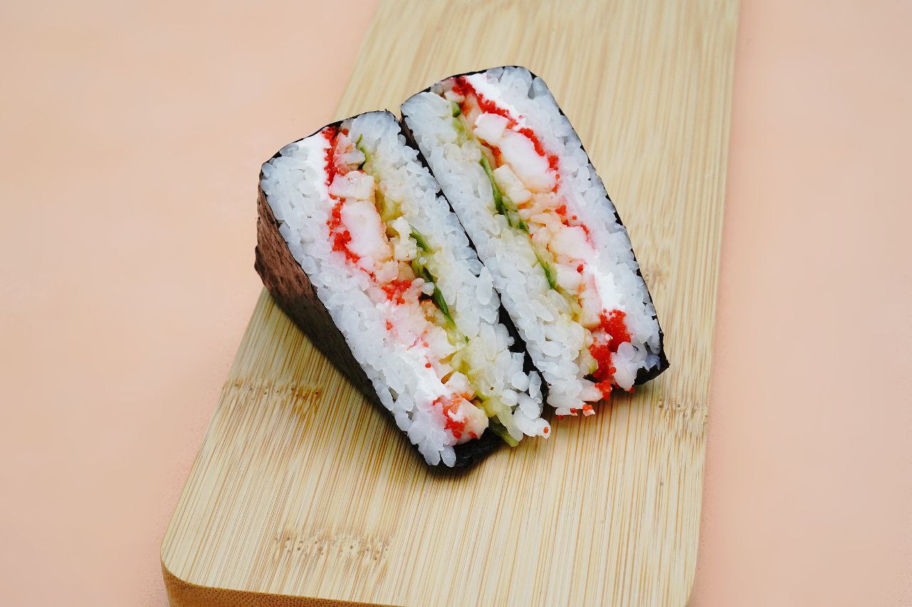 Фото Онигири креветка