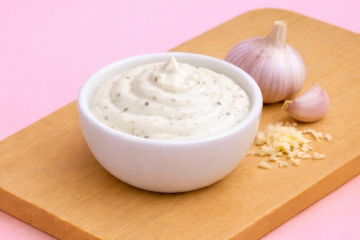 Фото Соус чесночный